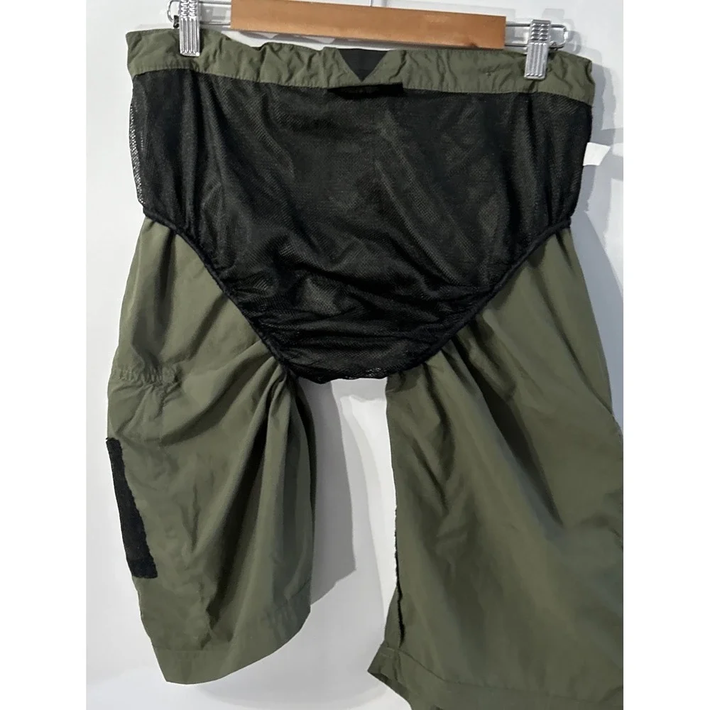 Mens Boy Scouts Mesh Lined Swim Cargo Shorts Sz Med Waterproof Pouch